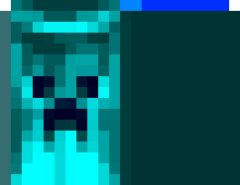 Minecraft Skin Blue Creeper Prestonplayz