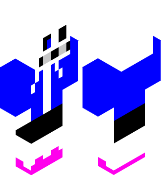 Pepsi Man Minecraft Skin Template